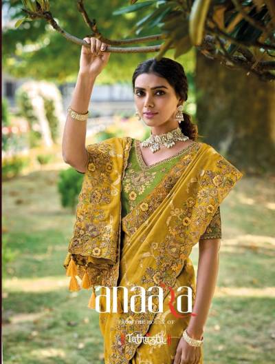 ANAARA BY TATHASTU FANCY SILK SAREE MANUFACTURER IN INDIA